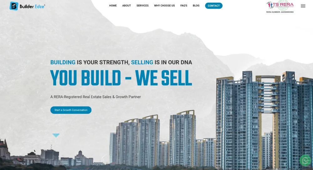Builder Edze real estate marketing agency in Hyderabad