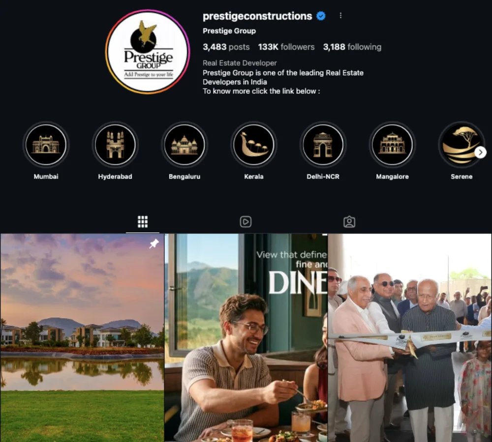 Real estate Instagram marketing