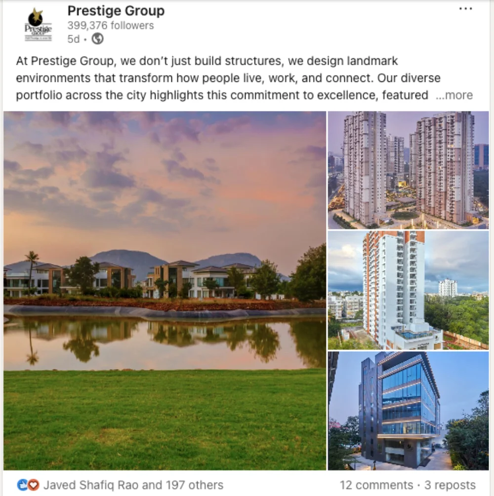 Real estate LinkedIn marketing