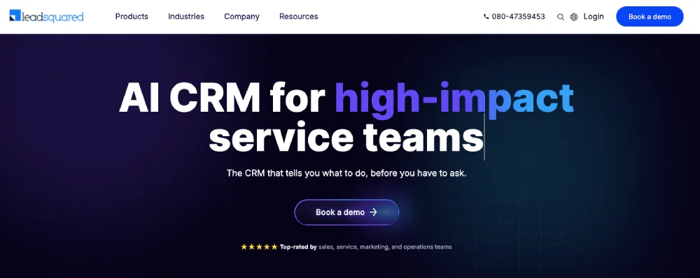 LeadSquared Real Estate CRM