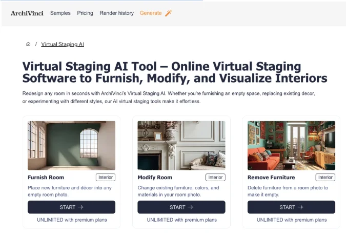 Virtual Staging AI