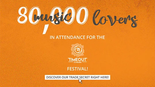 TimeOut 72 Case Study: Social Media Marketing Success for Music Festivals