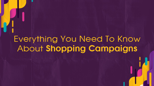 Everything You Need To Know About Shopping Campaigns