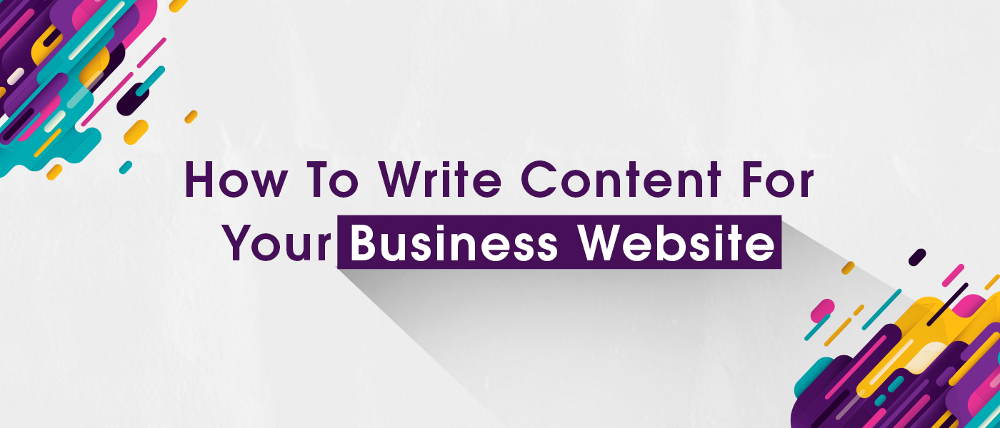 How To Write Content For Your Business Website